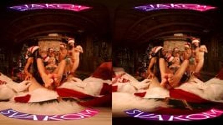 VR Bangers Christams Orgy With Abella Danger And Her 7 Sexy Elves VR Porn