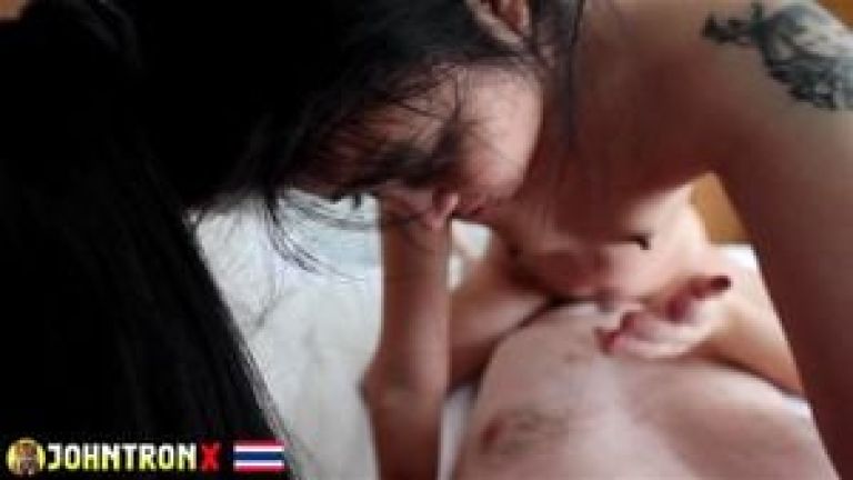 JohnTronX - Asian chick with a huge ass get pussy drilled