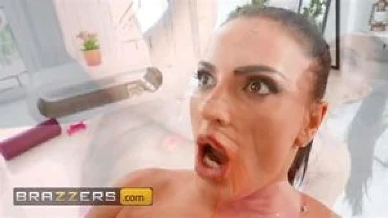 Brazzers - Horny Romanian Hottie, Honey Demon, Bounces Her Tight Pussy On Her Friend's Hard Cock