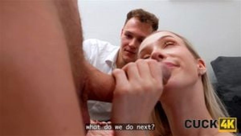 CUCK4K. At the casting, instead of showing his acting talent, he showed how much of a slut his girlfriend is