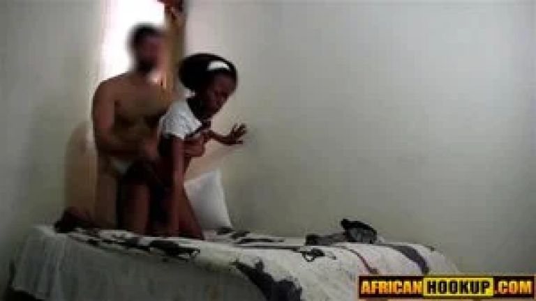 I ended up fucking my shy 18YO EBONY MAID who volunteers at church every Sunday