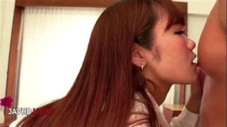 Anju Akane Gives a Sensual Blowjob Before Taking It Deep