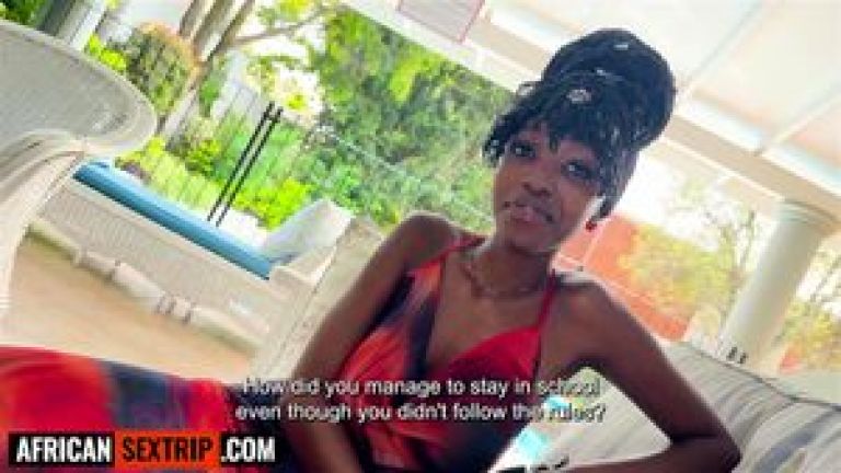 I had this good girl EBONY TEEN lose control during rough pounding