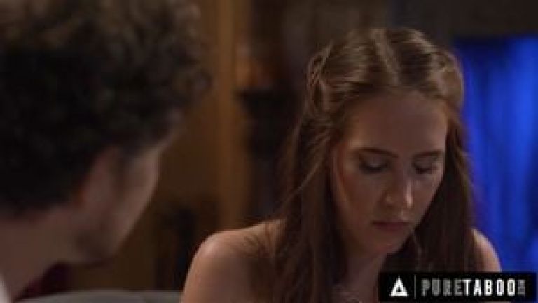 PURE TABOO Desperate Cadence Lux Lets Stepbrother Fuck Her To Fix The Text That Ruined Her Marriage