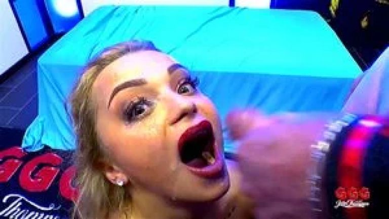 GGG 26591 Daphne Klyde: Blonde Double BJ, Gangbang Marathon, Rimjobs & Full Body Sperm Shower Finale