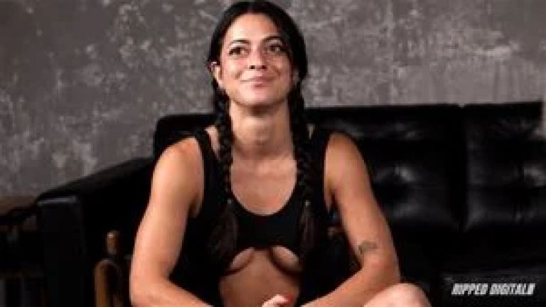 Petite Slut Tiny Prudence Spanked While Gagging Big Dildo