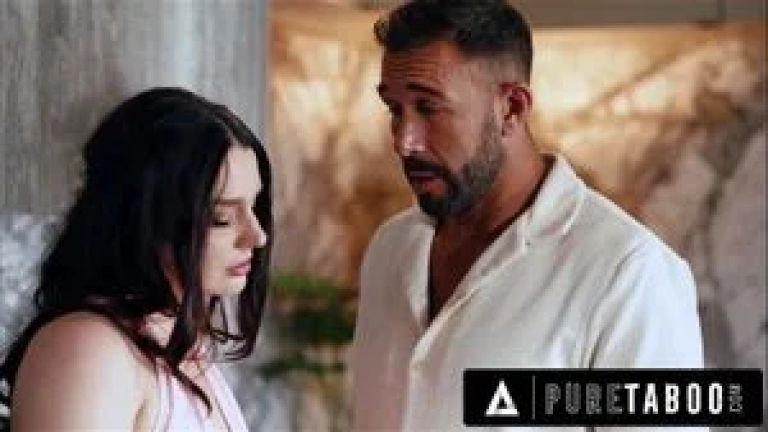 PURE TABOO Resentful Man Locks Stepbrother Outside & Sneaks In To Fuck His Stuck Wife Maddie Wren