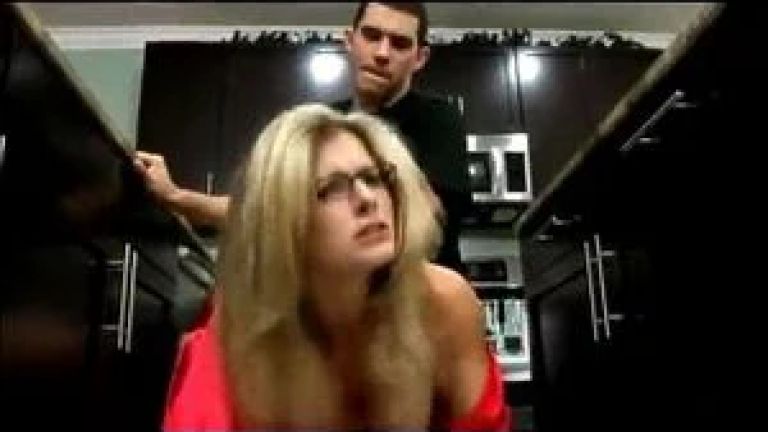 mom and son