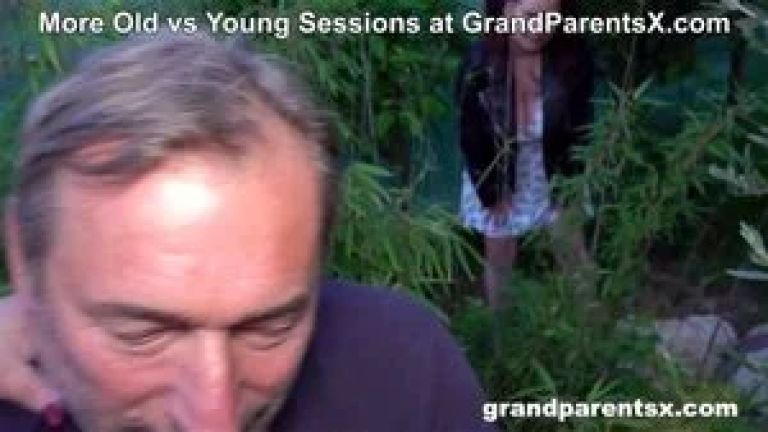 Be Gentle! My First Time With Grandparentsx