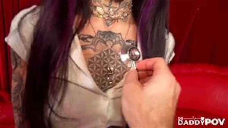 Tattooed Hottie Bella Lioras Desires Fulfilled By The Doctors Expertise
