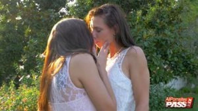 Hot Summer Lesbians Aidra And Madi Go Wild