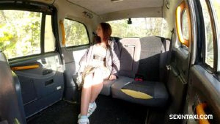 Hot milf enjoys a wild taxi ride