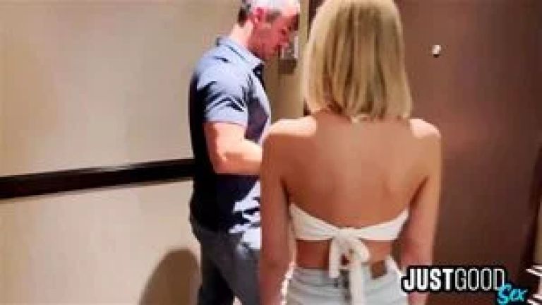 Sky Pierce's Tight Pussy Takes A Whole Long Dick