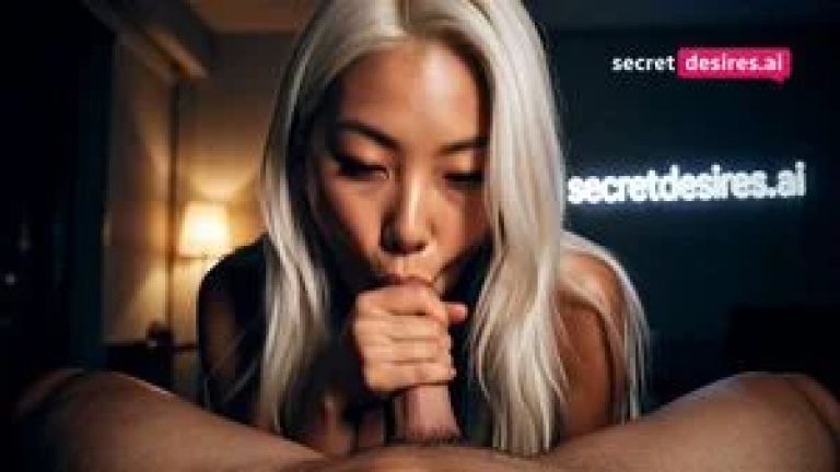 Akari Pham Creates Sinful Exposure: Curvy Asian Stepmom Blowjob POV in Your Face