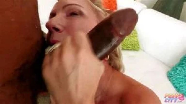 Milf Blonde Mom Bella Bare Anal Sex With A Big Black Dick