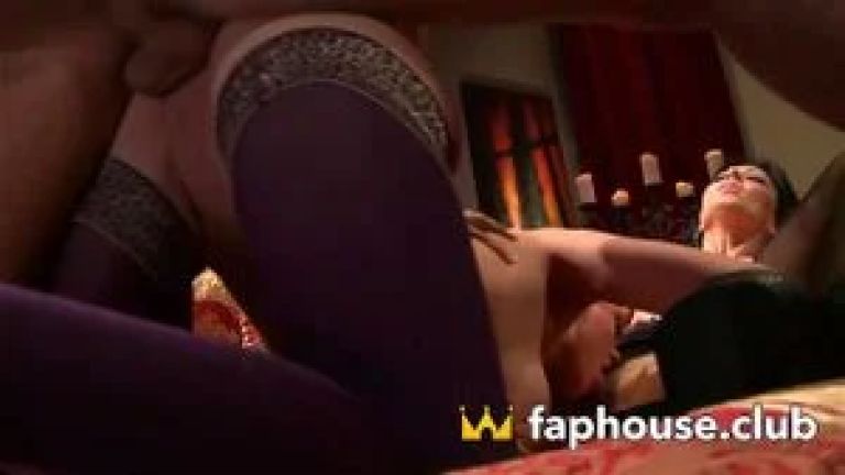 This couple's mischievous three-way with a remarkable MILF