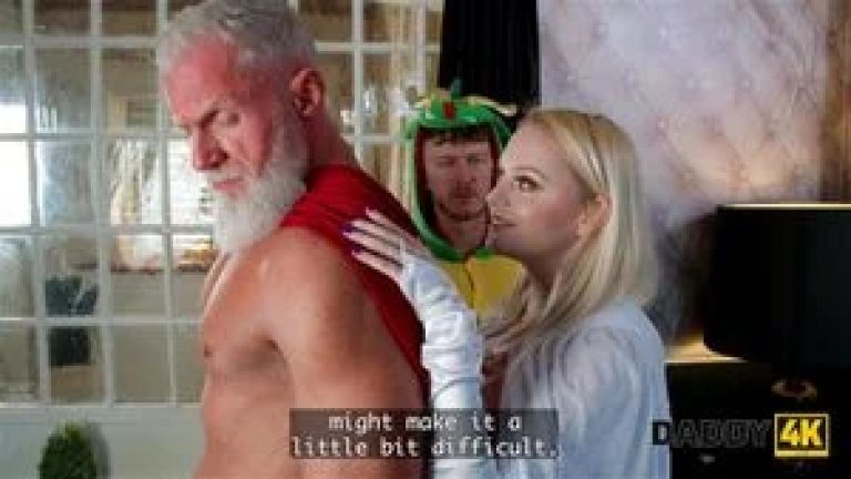 DADDY4K. The Cosplay party turned into a Sexy Role-play