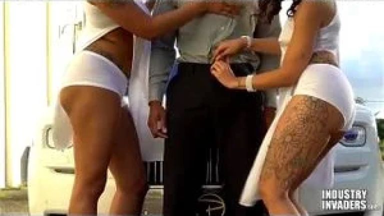 2 Ebonies Suck The Life Outta BBC At IndustryInvaders